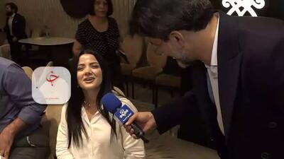 ابراز علاقه دختر ارمنستان به پزشکیان