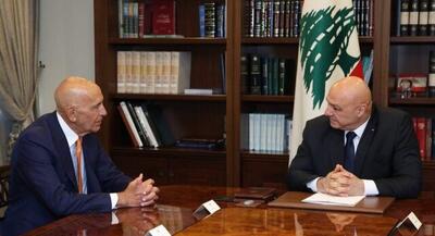 دیدار رئیس جمهور لبنان با نماینده ترامپ | جهان نیوز