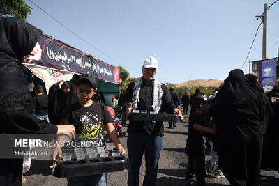 ۴۰ هزار نفر از مراسم جاماندگان اربعین در ایلام شرکت کردند