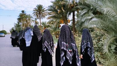 تشریح فعالیت کاروان دختران اربعین ساز در ایام اربعین حسینی