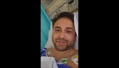 بستری شدن بابک جهانبخش در بیمارستان؛ موجی از دعا و ابراز همدلی در شبکه های اجتماعی