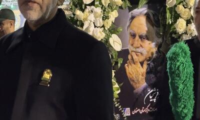 پیکر «استاد فرشچیان» به خاک سپرده شد
