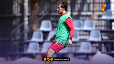 کنار گذاشتن وحید امیری از تمرینات پرسپولیس