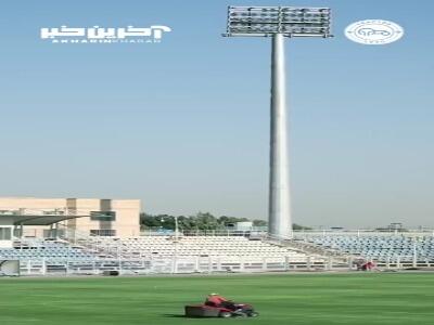 آماده‌‌سازی استادیوم شهید سلیمانی برای بازی امشب تراکتور و استقلال