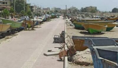 ساخت پارکینگ صیادی در ساحل مقسا در جاسک آغاز شد