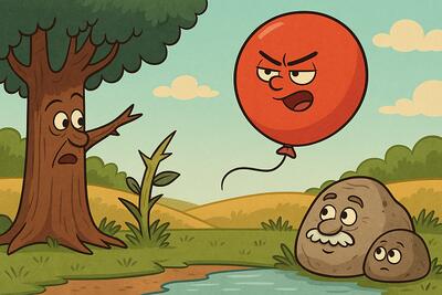 بادکنک: از اوج غرور تا کف زمین!