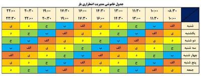 برنامه قطعی برق تهران و استان‌ها امروز سه‌شنبه ۲۸ خرداد ۱۴۰۴+ لینک و نقشه