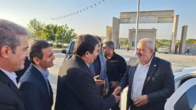 وزیر نیرو وارد قزوین شد