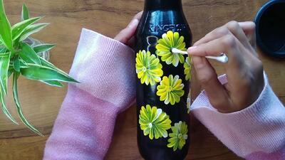 نقاشی ضربه ای با گوش پاک کن و ایده های خلاقانه برای مبتدیان!