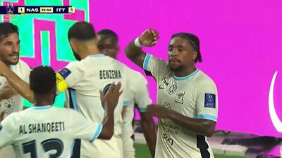 گل اول الاتحاد به النصر (استیون برخواین)