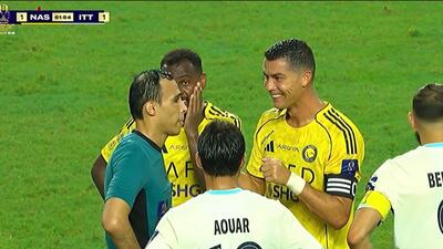 گل دوم النصر به الاتحاد (ژائو فلیکس با پاس رونالدو)