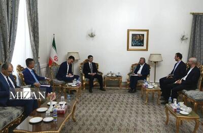 دیدار سفیر چین با معاون دیپلماسی اقتصادی وزارت امور خارجه