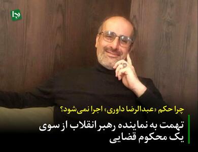 تهمت به نماینده رهبر انقلاب از سوی یک محکوم قضایی/ چرا حکم «عبدالرضا داوری» اجرا نمی‌شود؟