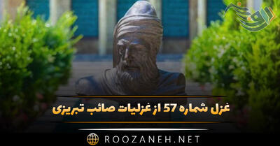 غزل شماره ۵۷ از غزلیات صائب تبریزی؛ کم نسازد جامِ می زنگِ دلِ افگار را ...