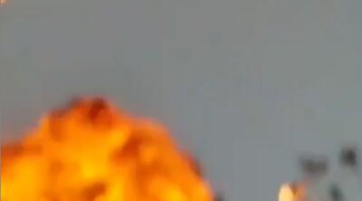 لحظه افتادن روس‌ها در تله انفجاری