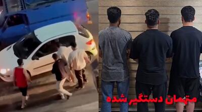 تصاویر و اعترافات اسلحه کش‌های جاده چالوس
