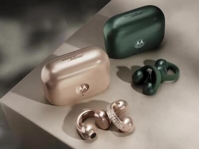 موتورولا هدفون‌های لوکس Moto Buds Loop را با سنگ‌های سواروسکی عرضه می‌کند