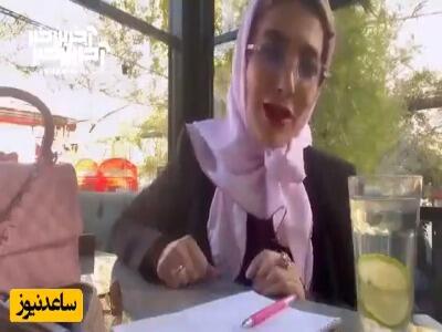 صحبت های ژیلا صادقی درباره آزاده نامداری در لایوِ اینستاگرامی