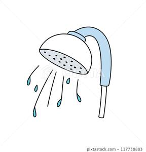 نقاشی سه بعدی دوش حمام