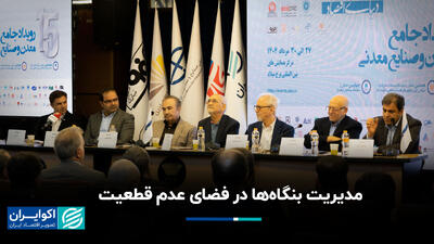 مدیریت بنگاه‌ها در فضای عدم قطعیت