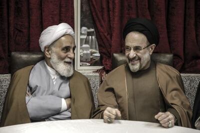 تماس تلفنی ناطق نوری با سیدمحمد خاتمی بعد از بستری شدن در بیمارستان