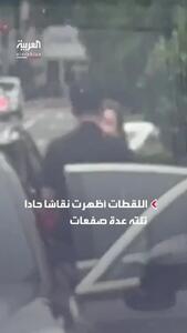 ببینید؛ سیلی‌های پی‌درپی زن چینی به همسرش در خیابان شلوغ