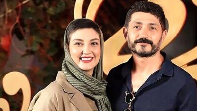 تصویر روز | حدیث میرامینی و همسرش مجتبی رجبی | گلی شی
