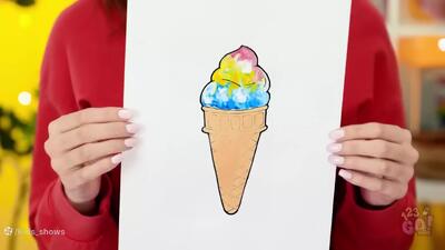 چالش جدید مولتی دو  نقاشی و خوراکی