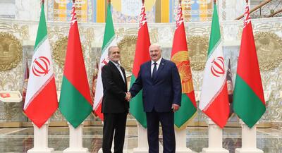 استقبال رسمی رئیس جمهور بلاروس از پزشکیان | جهان نیوز