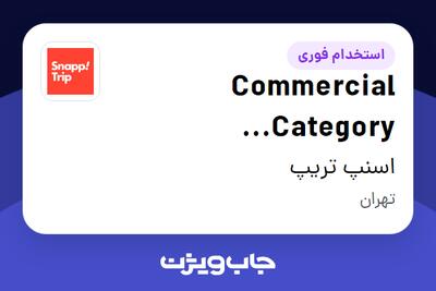 استخدام Commercial Category Management Lead در اسنپ تریپ