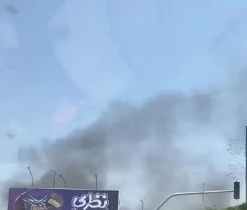 فیلم جدید از آتش سوزی گسترده در تبریز