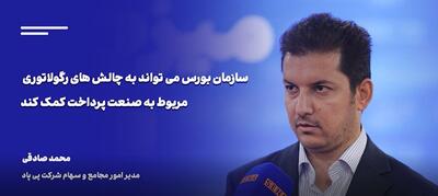 نقش‌آفرینی سازمان بورس در تسهیل چالش‌های شرکت‌های پرداخت ضروری است + ویدئو