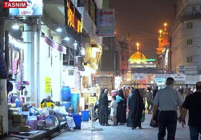 استقبال از ملت وعده صادق در کاظمین عراق - تسنیم