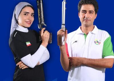 نقره و برنز تیراندازان ایرانی در بخش میکس