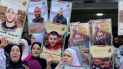 برگزاری راهپیمایی پشتیبانی از غزه و حمایت از مروان البرغوثی + فیلم