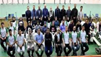 حضور ورزشکار گرمساری در مسابقاتِ تیراندازی آسیا.