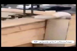 ویدیویی پربازدید از درگیری دسته‌جمعی در بیمارستان امام خمینی ارومیه