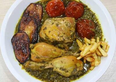 طرز تهیه خورشت سبز تابیران؛ غذای گیلانی
