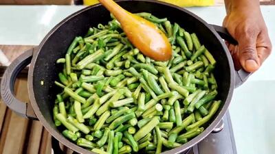 طرزتهیه کنسرو لوبیا سبز