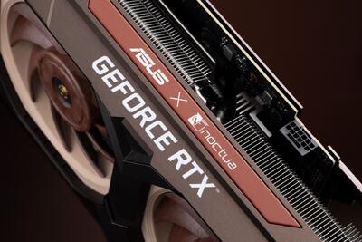 کارت گرافیک RTX 5080 Noctua OC ایسوس با قیمت نجومی 2300 دلار عرضه شد
