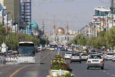 ممنوعیت تردد در خیابان‌های اصلی منتهی به حرم رضوی