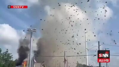 انفجار در مرکز دامپزشکی کارولینای شرقی آمریکا