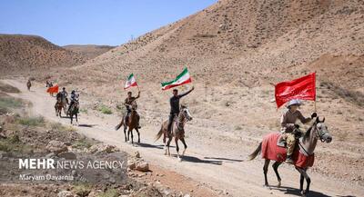 تصاویر کاروان سوارکاری «حرم تا حرم» | جهان نیوز