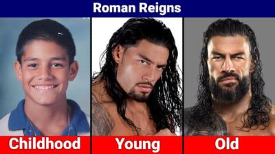نگاهی به تغییرات کشتی‌گیران WWE از کودکی تا جوانی و حال؛ با حضور آندرتیکر، جان سینا و رومن رینز - پارس فوتبال