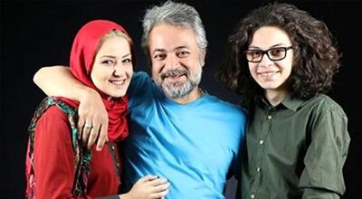 عکس /  زنده یاد حسن جوهرچی و همسرش در جشن تولد / شادی همسرش را ببینید  / سال 1376