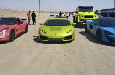 توقیف خودروهای خبرساز جاده هراز + فیلم