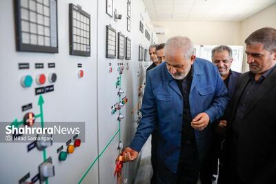 آیین افتتاح فاز جدید نیروگاه فردوسی مشهد برگزار شد | افزایش ظرفیت تولید برق در استان به میزان ۹۰ مگاوات