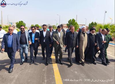 پروژه NGL ۳۱۰۰ دهلران بالاخره به بهره برداری رسید