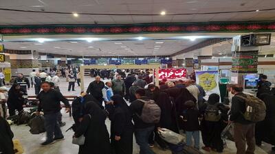 ثبت بیش از یک میلیون تردد مرزی زائر در مرز خسروی