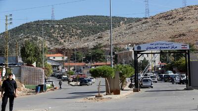 حرکت یک کاروان نظامی سوری بسوی مرز لبنان